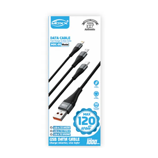 MOXX MDC-05 USB To Type-C Data Cable With Fast Charging