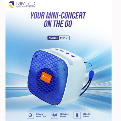 Rimlo Wireless Speaker RSP-01 portable Bluetooth wireless speaker