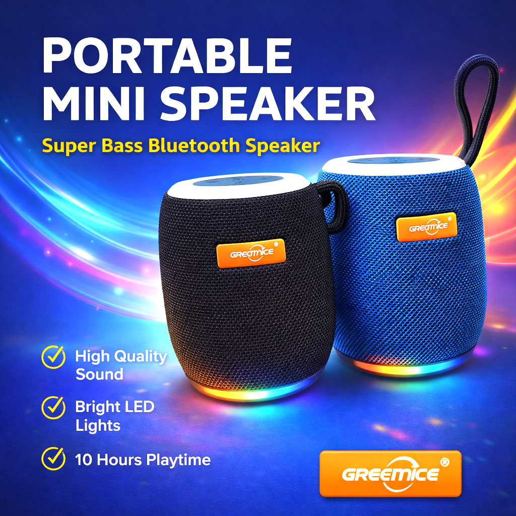 Gredtnice Portable Mini Speaker GTS-1468