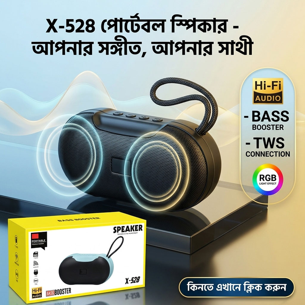 Portable Sound  Wireless Speaker X528