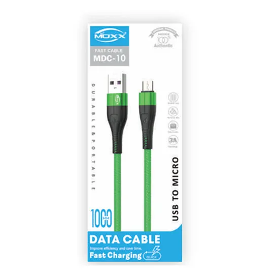 MOXX MDC-10 USB to Type-C Data Cable Fast Charging