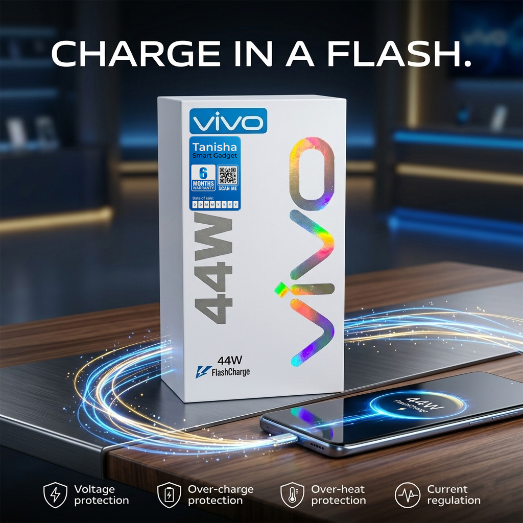 Vivo 44W FlashCharge Original Charger
