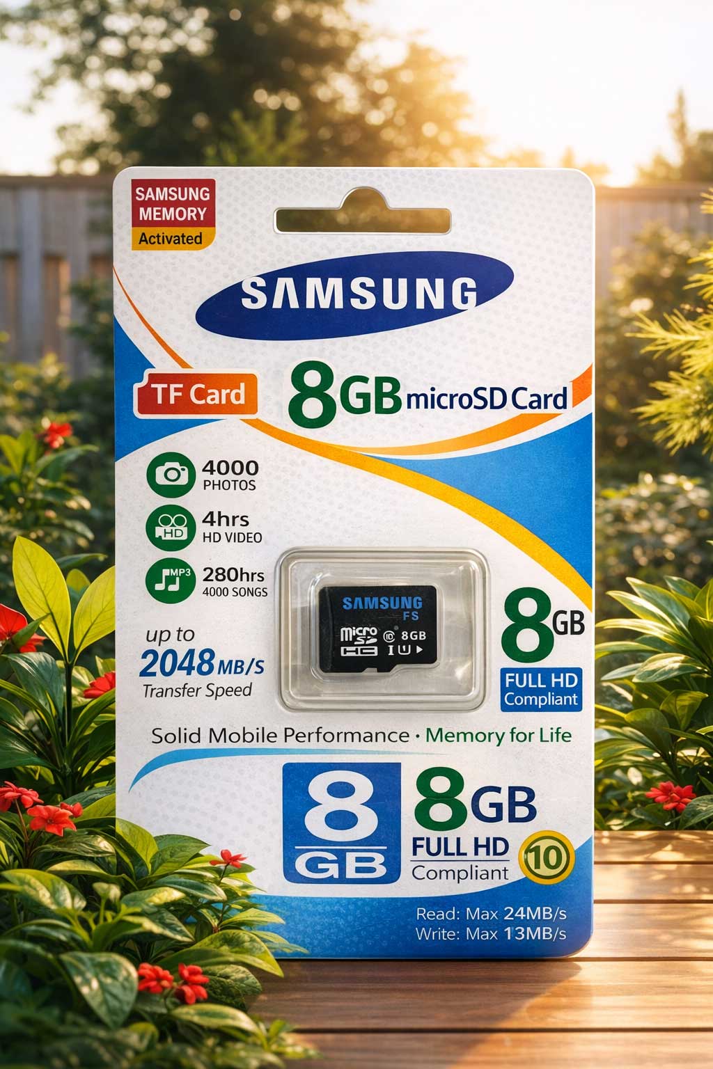 Samsung 8GB microSD Card